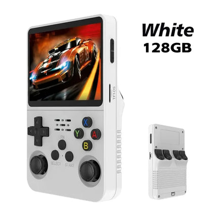 Retro Handheld R36S Video Game Console Linux System 3.5 Inch IPS Screen  Portable Pocket Video Player 64GB 128GB