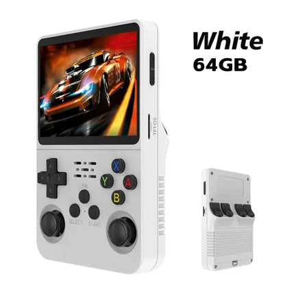Retro Handheld R36S Video Game Console Linux System 3.5 Inch IPS Screen  Portable Pocket Video Player 64GB 128GB