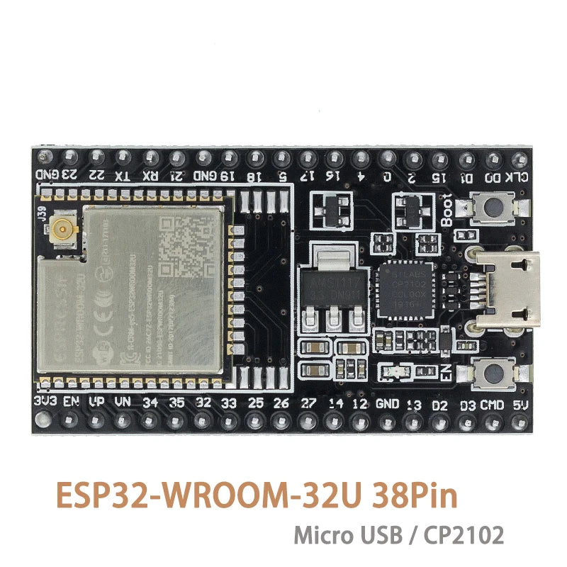 ESP32 Development Board WiFi+Bluetooth Ultra-Low Power Consumption Dual Core ESP-32 ESP-32S ESP 32 Similar ESP8266