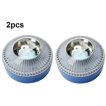 Led Car Emergency Light Flashing Light Magnetic Induction Road Accident Light Portable Strobe Warning Light Safety Accessory