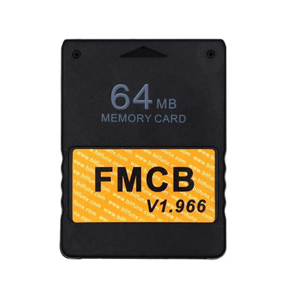 Bitfunx Free McBoot V1.966 8MB/16MB/32MB/64MB Memory Card for PS2 Fat Console