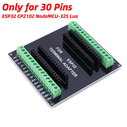 ESP32 Expansion Board Compatible with ESP32 WiFi+Bluetooth Dual Core ESP32-DevKitC-32 ESP--32 Development Board 30Pin 38Pin