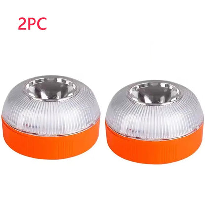 Led Car Emergency Light Flashlight Magnetic Induction Strobe Road Accident Lamp Beacon Safety Accessory