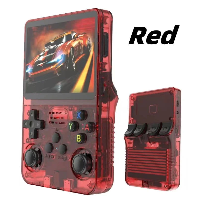 Retro Handheld R36S Video Game Console Linux System 3.5 Inch IPS Screen  Portable Pocket Video Player 64GB 128GB