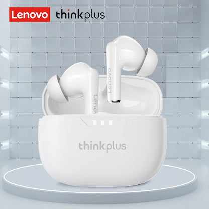 100% Original Lenovo Headphones Wireless Bluetooth 5.2 Earbuds HiFi Stereo Noise Reduction Headphones Touch Control 250mAH New