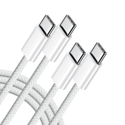 VIKEFON USB C Cable to USB C 60W Fast Charging Charger Cable Supports Fast Charging For iPhone 16 15 Samsung Xiaomi Huawei etc