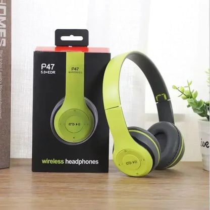 Wireless Bluetooth Headphones P47 Noise Canceling Handsfree Earphone Headset For iPhone Huawei Samsung S22 Audio Device Accessor