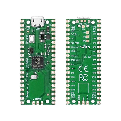 Raspberry Pi Pico Board RP2040 PICO W Dual-Core 264KB ARM Low-Power Microcomputers High-Performance Cortex-M0+ Processor