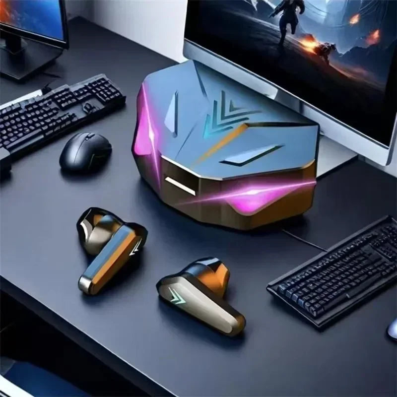 NEW X15 TWS Earphones Bluetooth Wireless Gamer Headphones 65ms Low Latency Earbuds Fone Headset Gamer With Mic Handfree