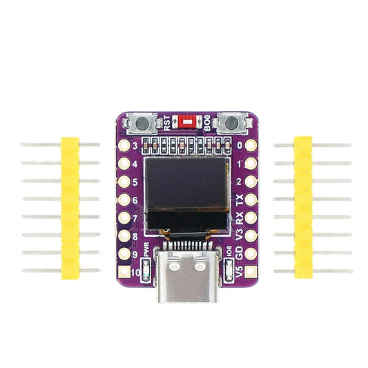 ESP32-C3 OLED development board with 0.42 inch OLED module ceramic antenna wifi Bluetooth ESP32 supermini development board