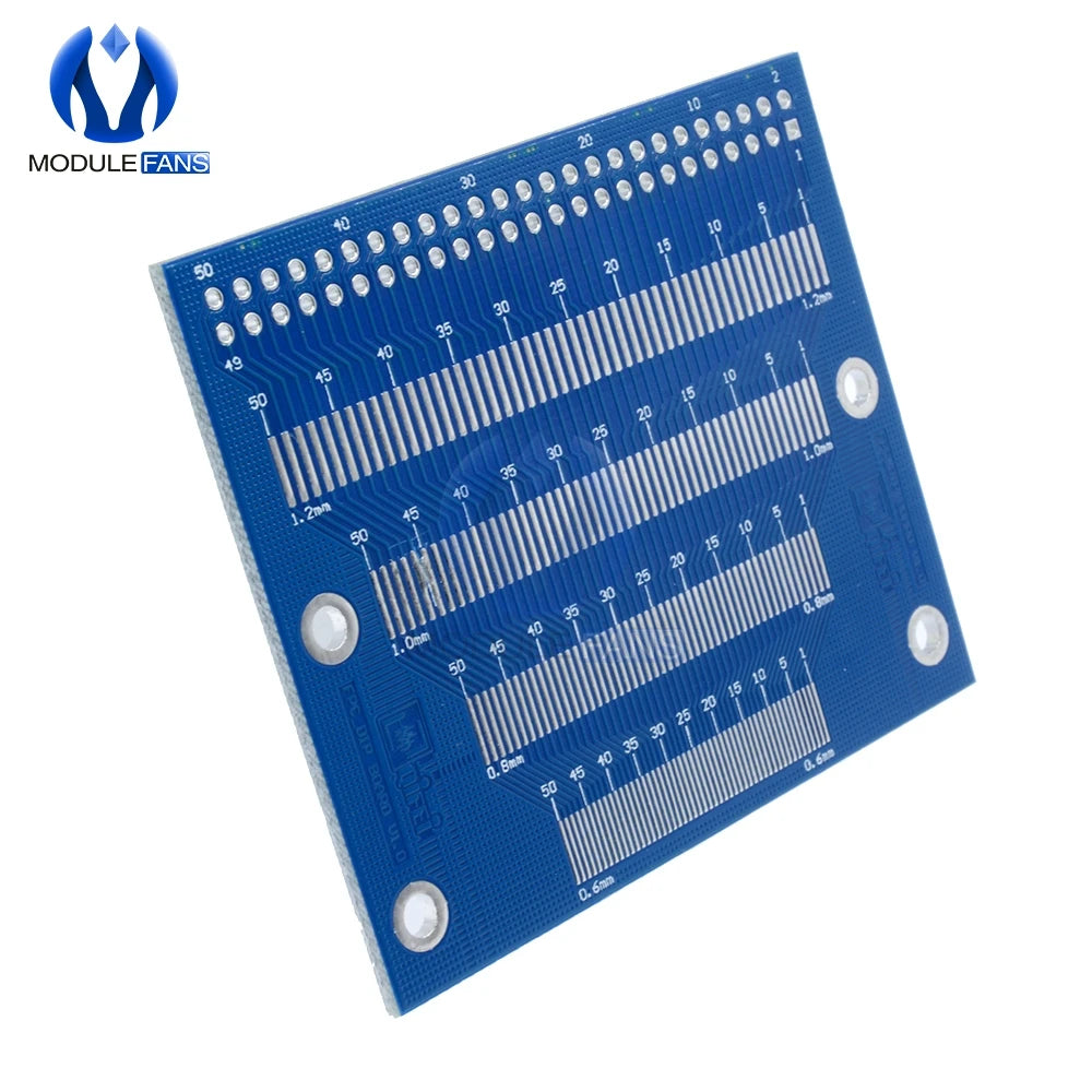 0.5mm To 1.2mm Pin Pitch Adapter PCB FPC Board 2.0-3.5 inch TFT LCD SMD To DIP H