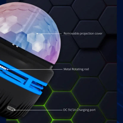 LED Star Galaxy Projector NightLights Starry Sky Projector Christmas Lighting 5V USB Room Bedroom Home Decoration