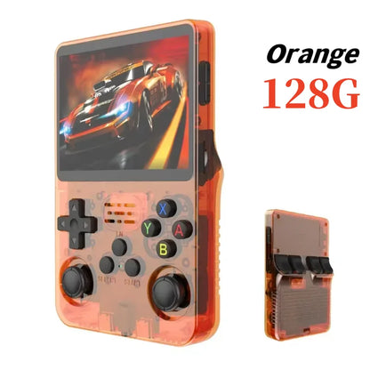 Retro Handheld R36S Video Game Console Linux System 3.5 Inch IPS Screen  Portable Pocket Video Player 64GB 128GB
